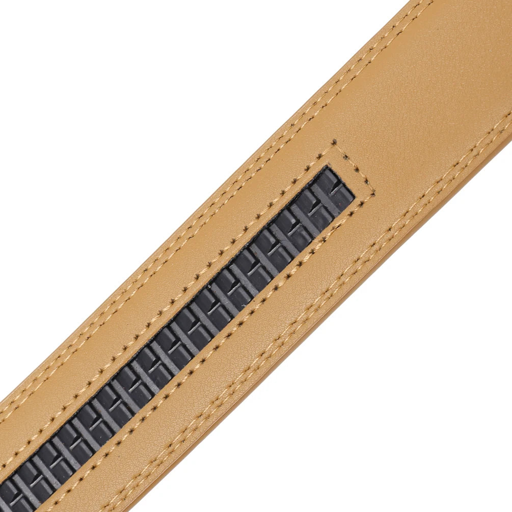 JMT-496970 Boys Leather Belt - 3.5CM Width Strap for Comfortable Fit