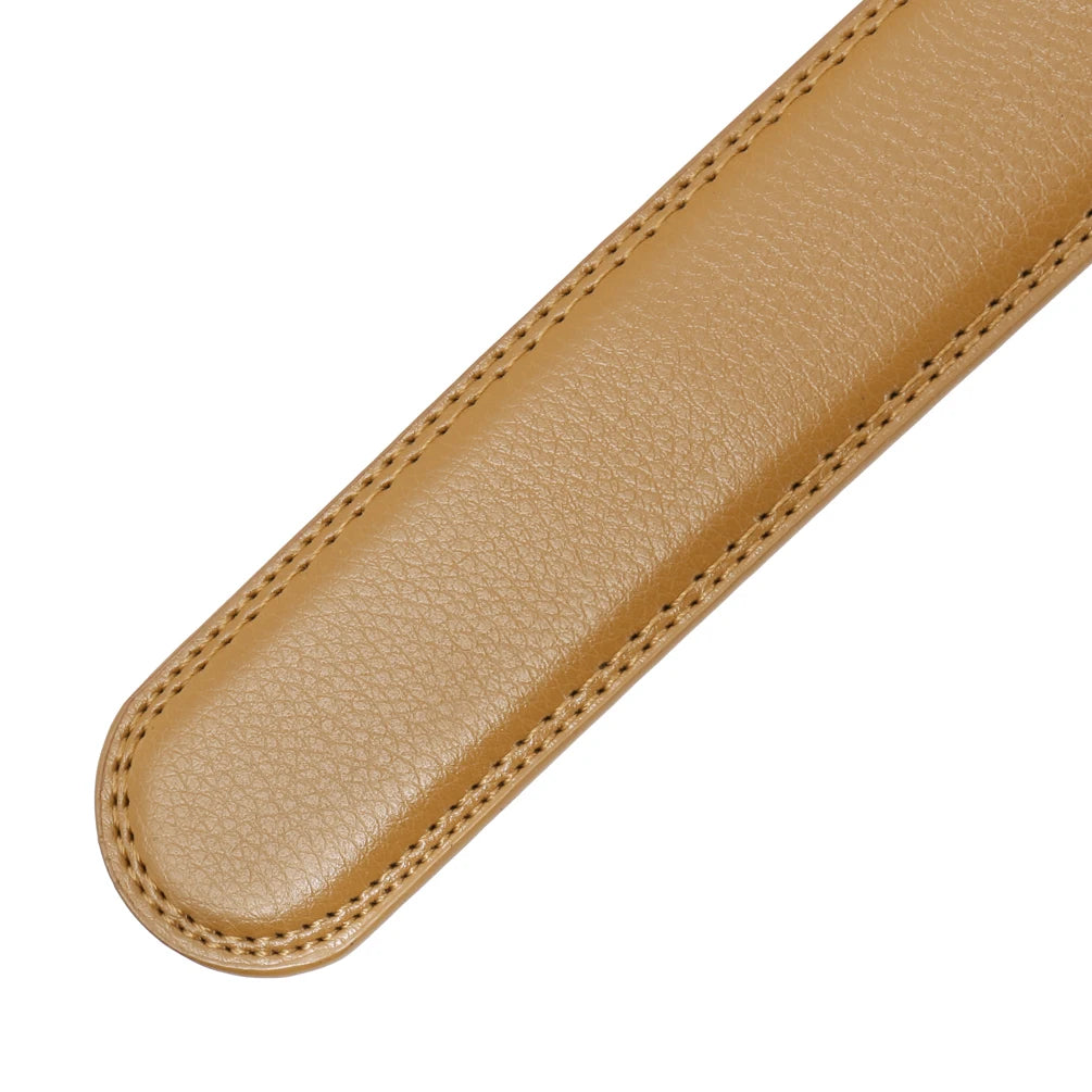 JMT-496970 Boys Leather Belt - 3.5CM Width Strap for Comfortable Fit