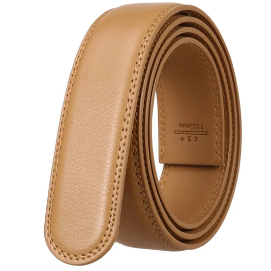 JMT-496970 Boys Leather Belt - 3.5CM Width Strap for Comfortable Fit