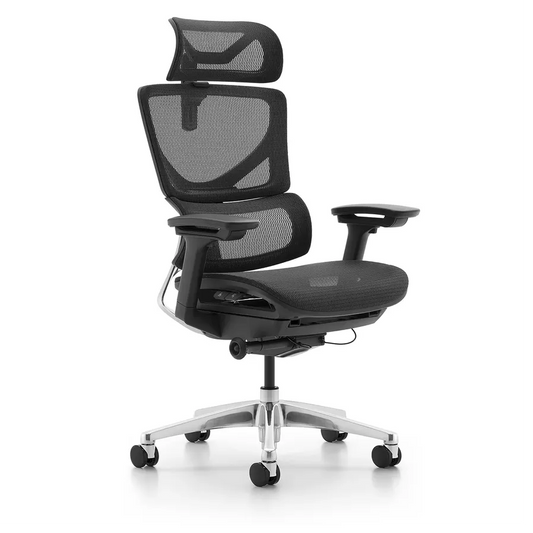 JMT-496970 Ergonomic Black Mesh Office Chair with Swivel Lift and Massage Feature for Comfort During Computer Use