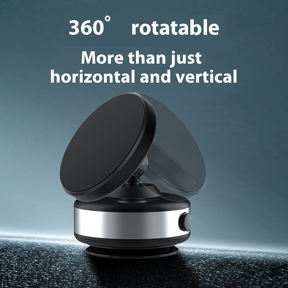 JMT-497226 Magnetic Car Phone Holder with Vacuum Adsorption for Safe Navigation Support