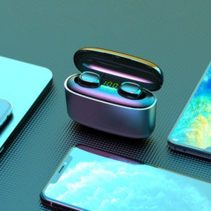 JMT-497354 G5S Bluetooth Headset with Power Display, Voice Control, NFC, and Multi-Point Connection