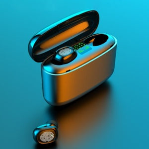 JMT-497354 G5S Bluetooth Headset with Power Display, Voice Control, NFC, and Multi-Point Connection