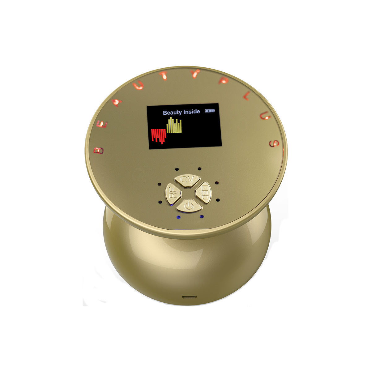 JMT-497610 Ultrasonic IPL Body Shaper with RF Radio Frequency and EMS Technology - Gold/Silver/Champagne Gold