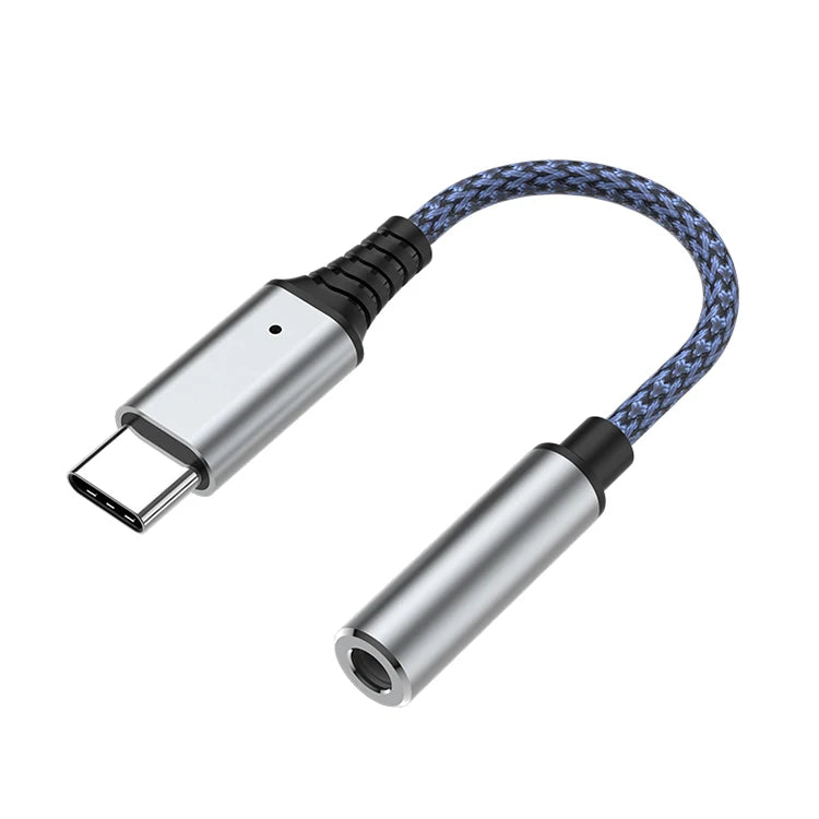 JMT-497866 3-in-1 Type-C to 3.5mm Audio Adapter with PD 60W Charging for Compatible Devices