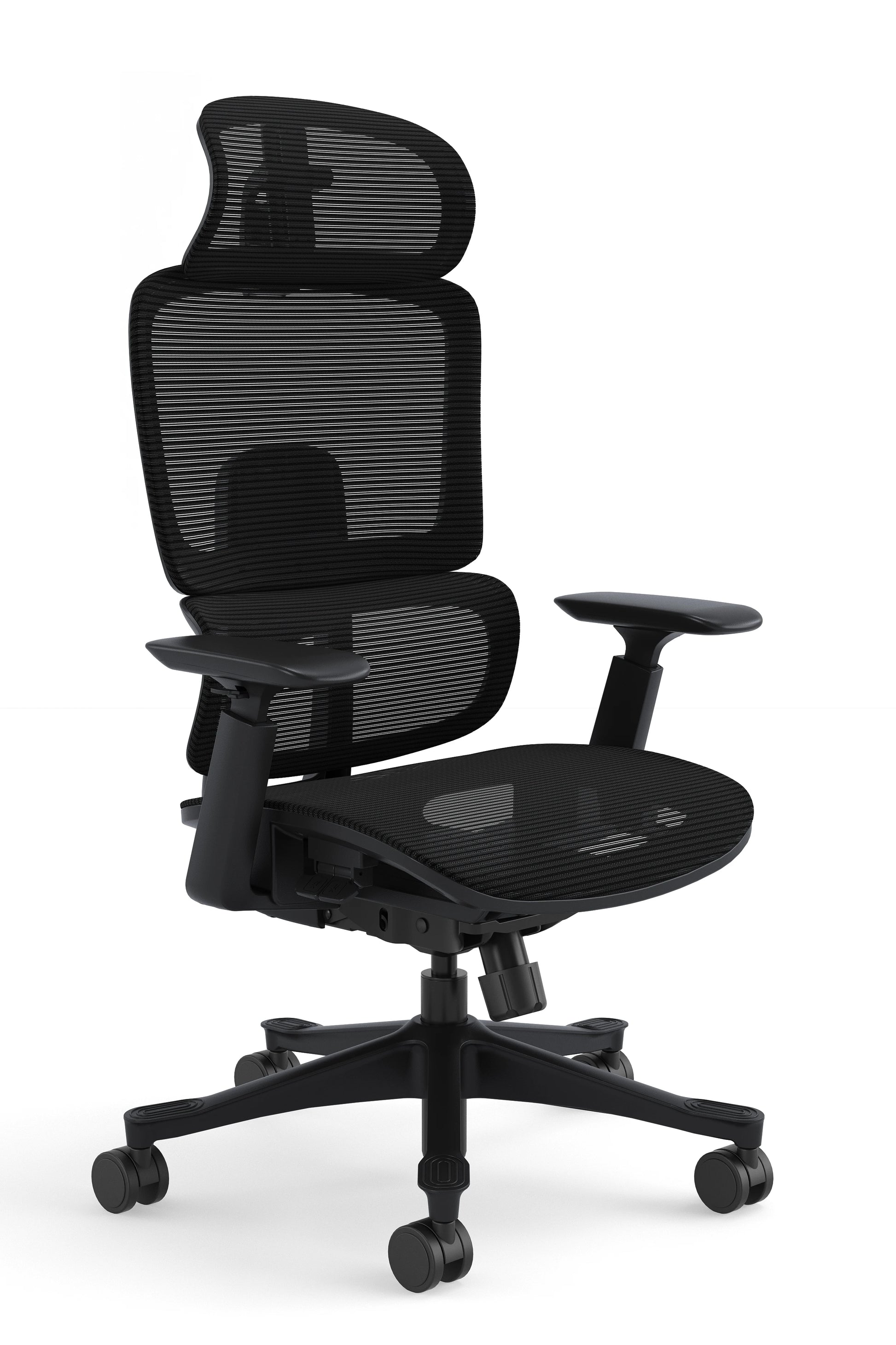 JMT-498122 Ergonomic Heavy Duty Office Chair with Adjustable Headrest and Foam Padding