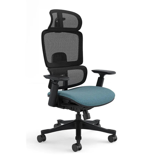 JMT-498122 Ergonomic Heavy Duty Office Chair with Adjustable Headrest and Foam Padding