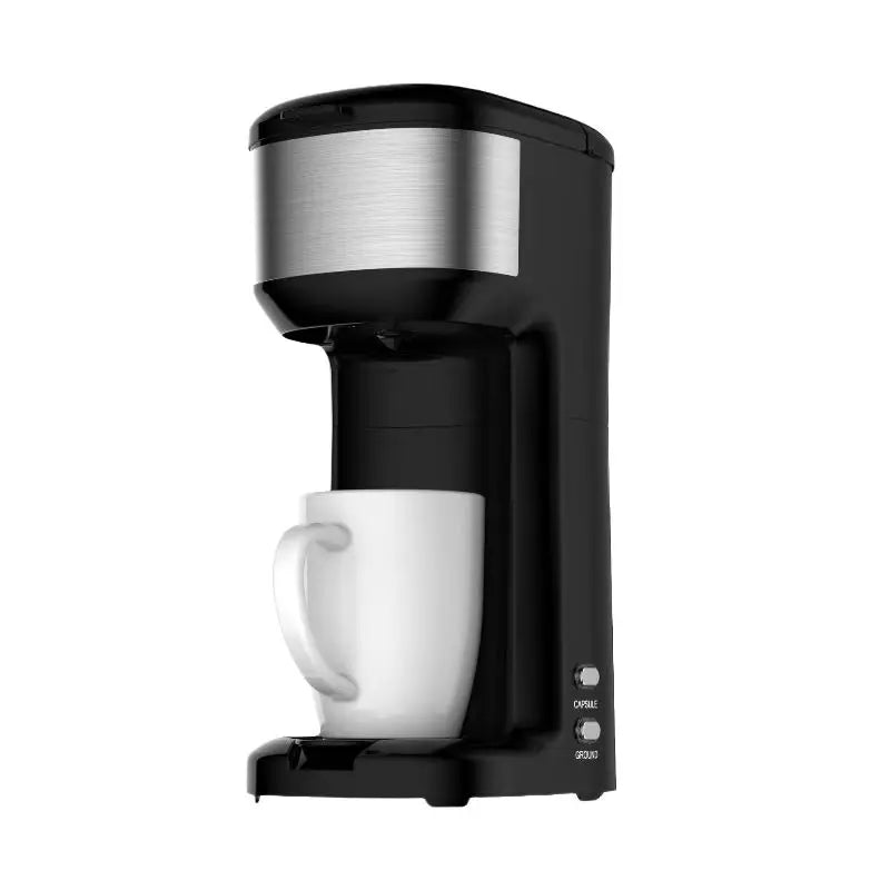 JMT-498186 2-in-1 Electric Coffee Maker with Multi-Portion Brew Capability for K Cup Capsules