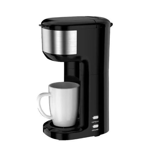 JMT-498186 2-in-1 Electric Coffee Maker with Multi-Portion Brew Capability for K Cup Capsules