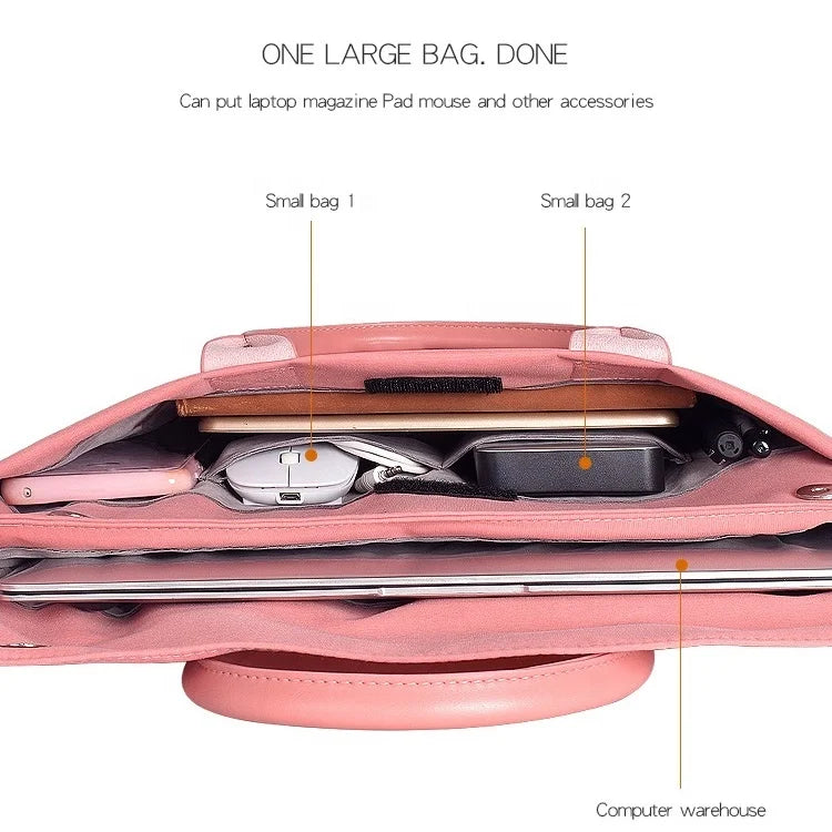 JMT-498186 Custom Waterproof Fashion Handbag for Women—Office Briefcase and Laptop Bag