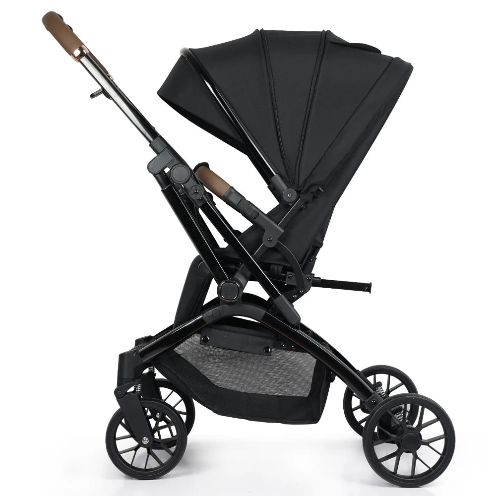 JMT-498378 Lightweight Foldable Reversible Baby Stroller Pushchair with Luxury Design