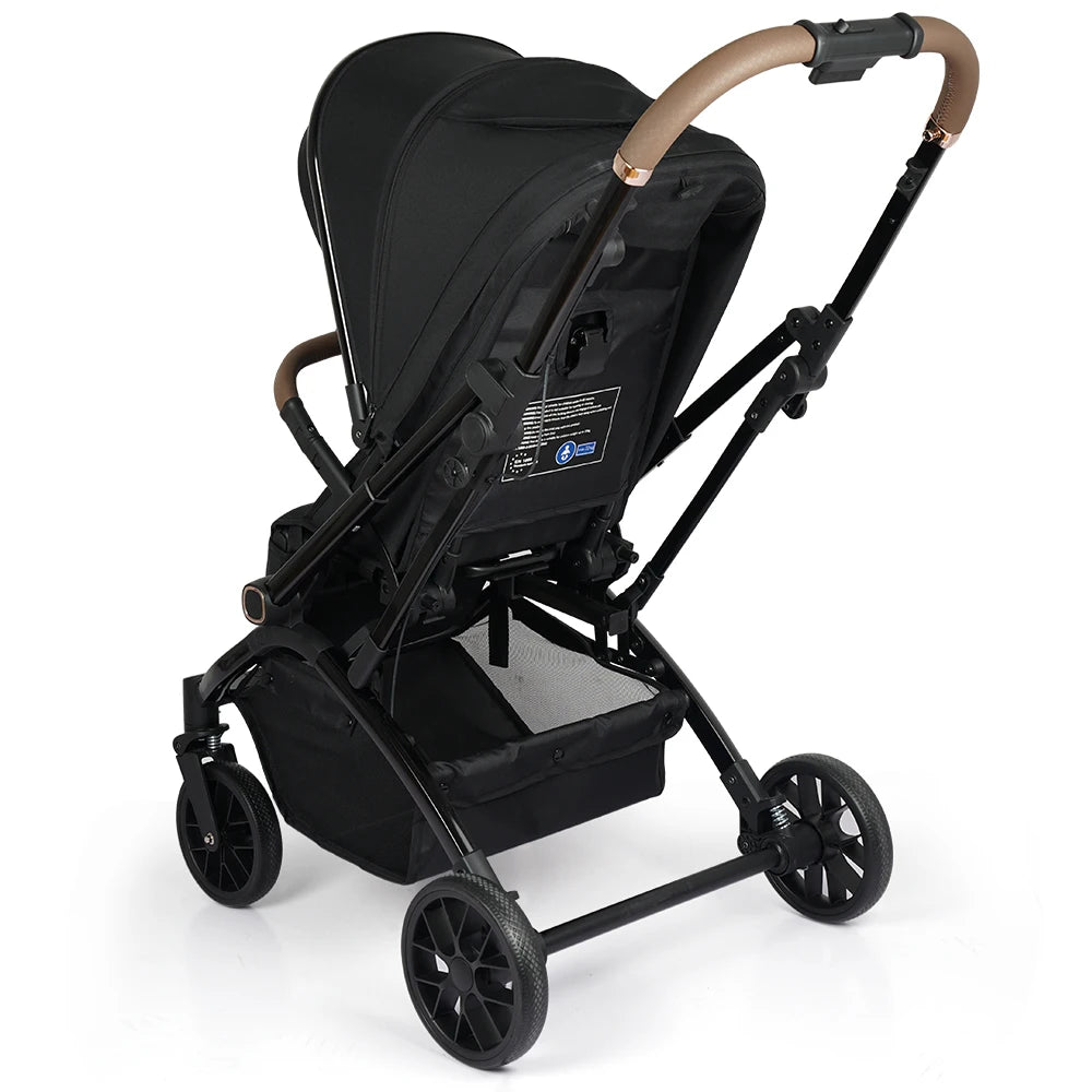 JMT-498378 Lightweight Foldable Reversible Baby Stroller Pushchair with Luxury Design