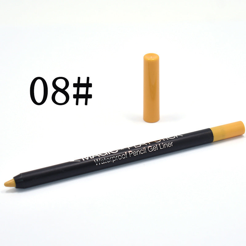 JMT-498634 12 Color Pearl Eyeliner Pencil Set for Versatile Eye Looks
