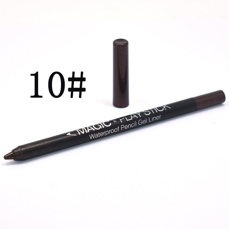 JMT-498634 12 Color Pearl Eyeliner Pencil Set for Versatile Eye Looks