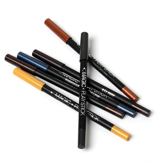 JMT-498634 12 Color Pearl Eyeliner Pencil Set for Versatile Eye Looks