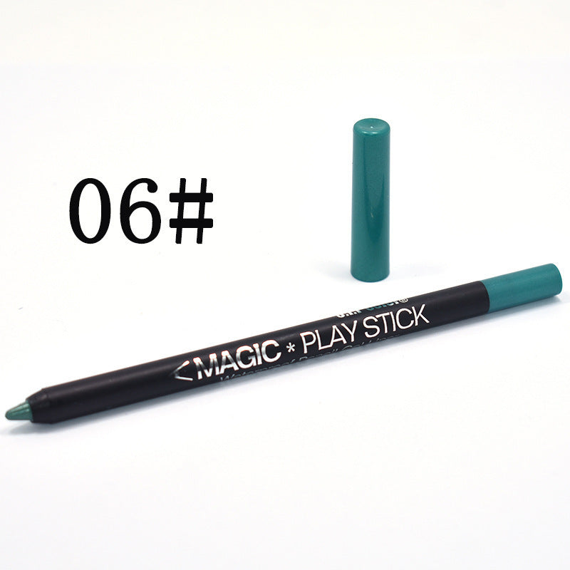 JMT-498634 12 Color Pearl Eyeliner Pencil Set for Versatile Eye Looks