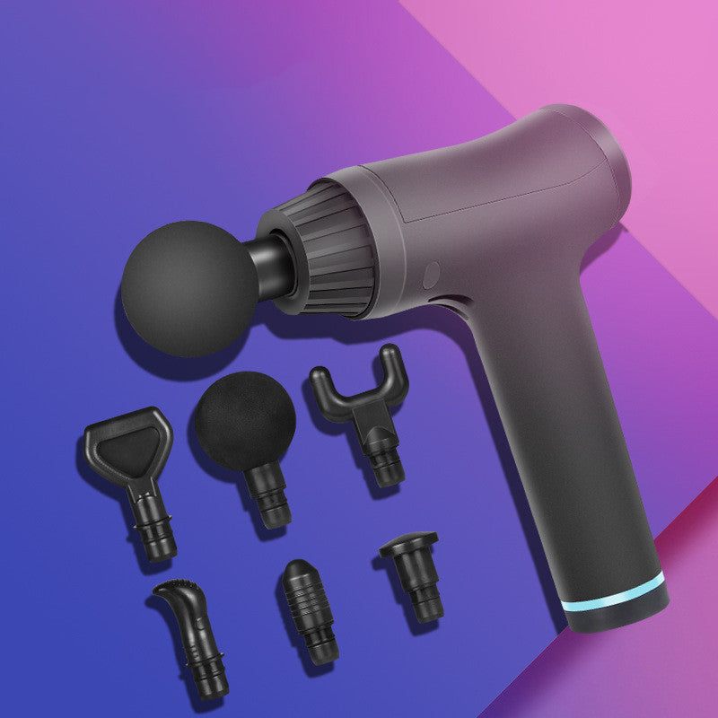 JMT-498762 Fascia Massage Gun with 30 Gear Adjustments and 4 Massage Heads for Physiotherapy