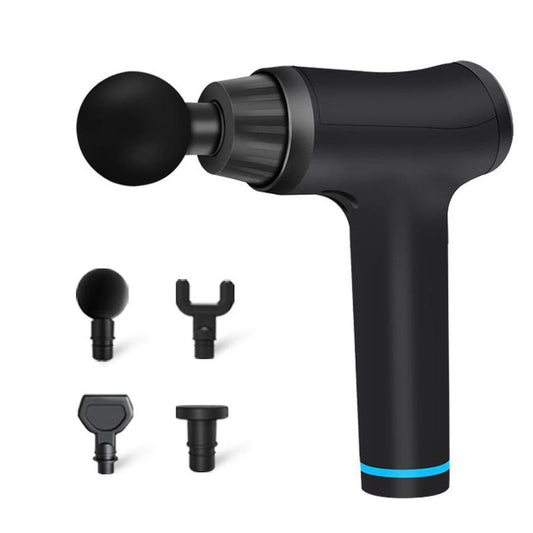JMT-498762 Fascia Massage Gun with 30 Gear Adjustments and 4 Massage Heads for Physiotherapy
