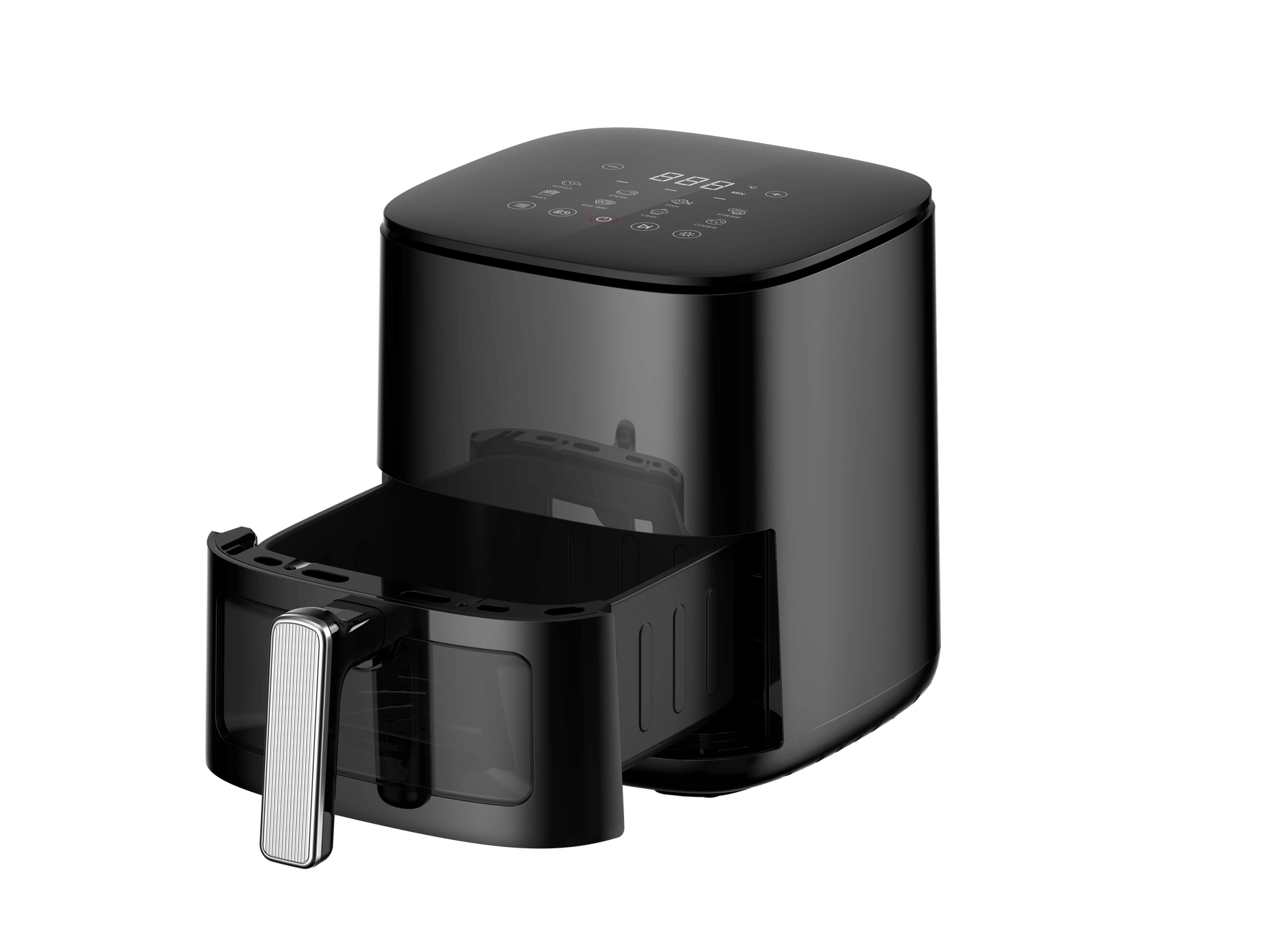 JMT-499274 Adjustable Thermostat Electric Air Fryer with Non-Stick Surface, 80-200℃ Temperature Control