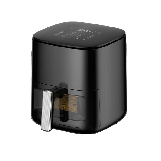 JMT-499274 Adjustable Thermostat Electric Air Fryer with Non-Stick Surface, 80-200℃ Temperature Control