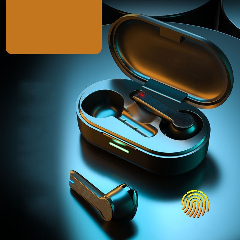 JMT-499338 True Wireless Stereo Sports Headset with Bluetooth 5.0 and 3 Hours Music Playback in Black/White