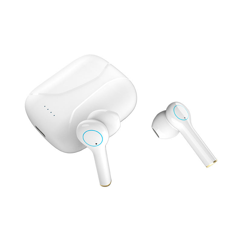 JMT-499338 True Wireless Stereo Sports Headset with Bluetooth 5.0 and 3 Hours Music Playback in Black/White