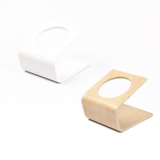 JMT-499530 Wooden Pet Tilt Dish Rack for Convenient Feeding