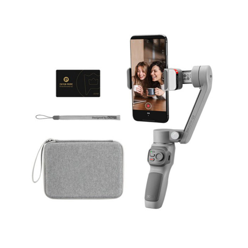 JMT-499530 Zhiyun Smooth Q3 Mobile Phone Stabilizer Gimbal with Tripod and Storage Case