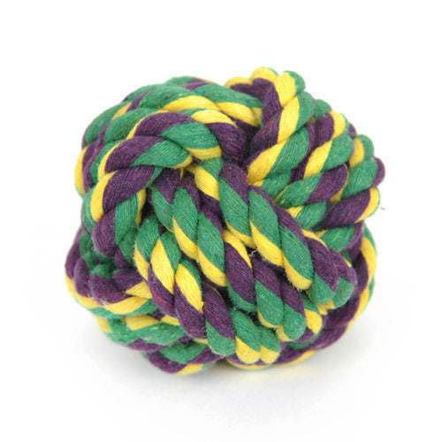 JMT-499658 Pet Cotton Rope Knot Toy for Dogs – Chew Ball for Dental Health and Stress Relief