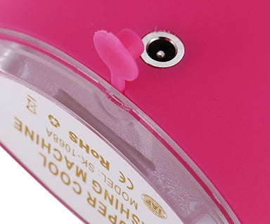 JMT-499658 Silica Gel Waterproof Face Cleaning Brush for Skin Care and Pore Cleansing, Rose Red