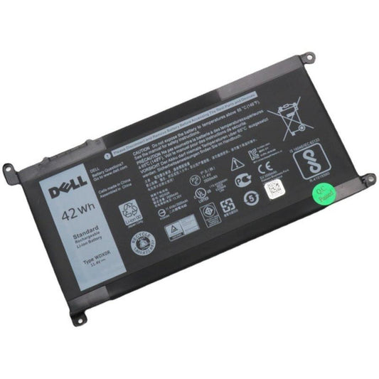 JMT-499850 WDXOR Laptop Battery for Inspiron 7000 Series and Latitude 3000 Series - 3 Cells, 11.4V, 3500mAh
