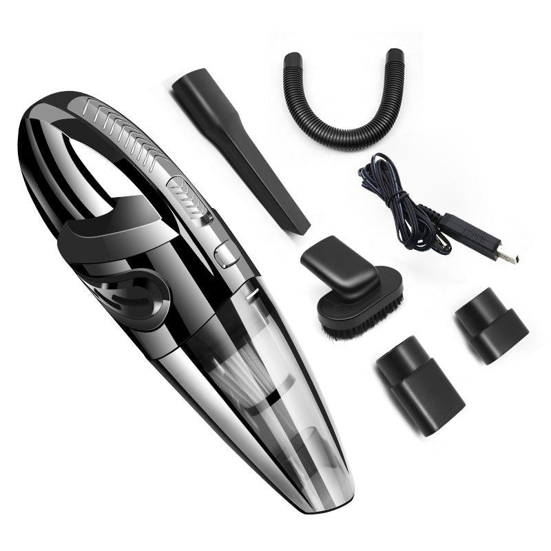 JMT-500298 Portable Handheld Rechargeable Car Vacuum Cleaner with 120W Power and Powerful Suction