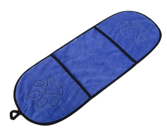 JMT-500746 Super Absorbent Dog Bath Towel - Polyester, Ideal for All Seasons, 23x65cm