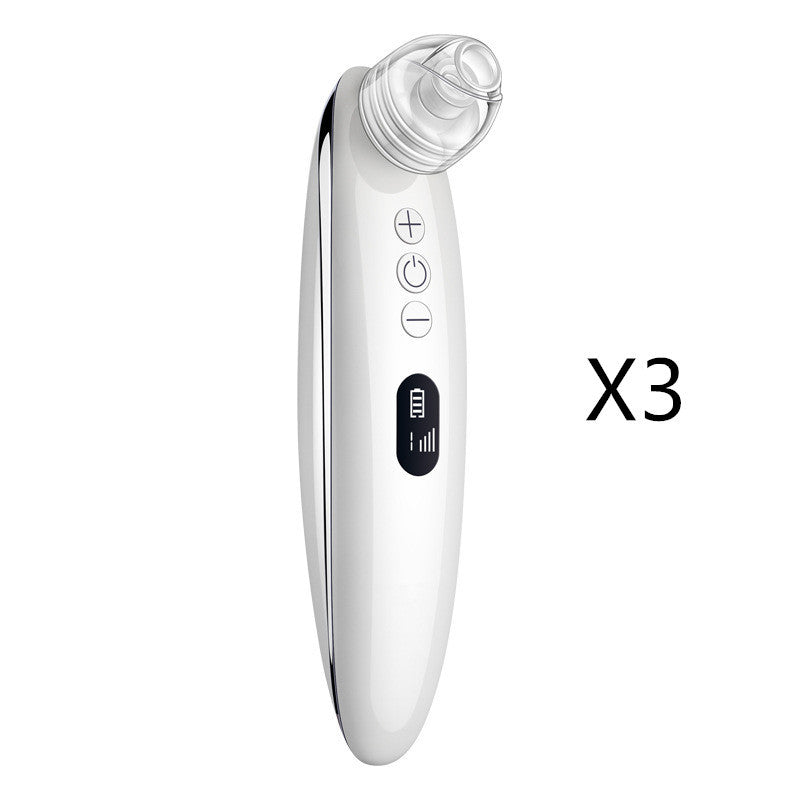 JMT-501066 Electric Blackhead Suction Device with 4 Suction Heads for Pore Cleansing and Acne Removal