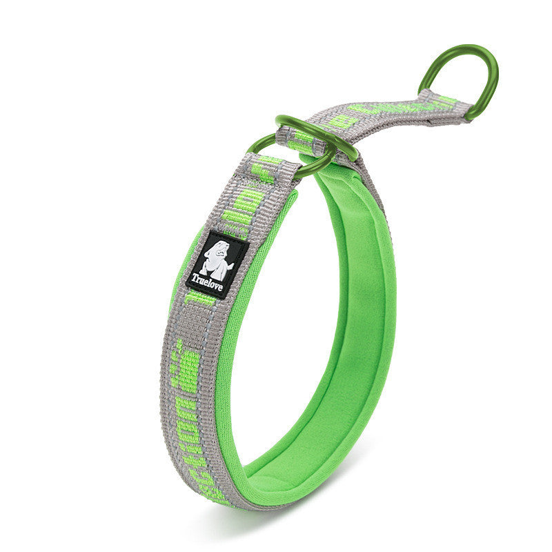 JMT-501322 Adjustable Reflective Dog Collar in Multiple Colors with Soft Nylon and Neoprene Material