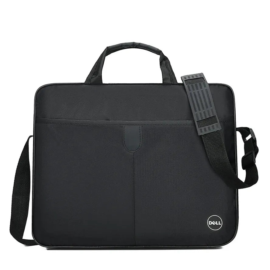 JMT-501322 Custom Logo Black Waterproof Nylon Fabric Laptop Bag