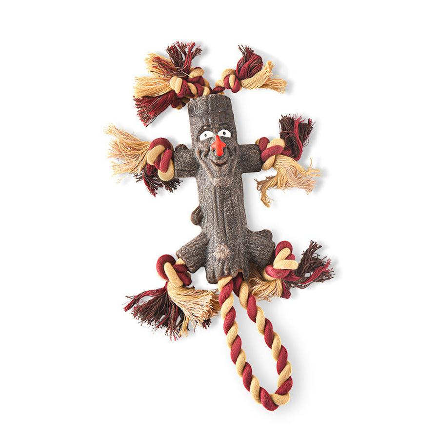 JMT-501962 Durable Rubber Rope Toy for Large Dogs – Tree Branch Design for Outdoor Training and Chewing