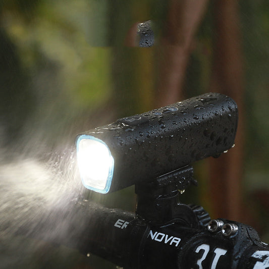 JMT-502026 Bright Front Bike Light for Night Riding, Featuring Strong Flashlight Functionality