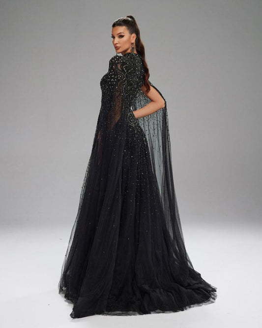 JMT-502218 Elegant Black Dress for Women - Style SH0004