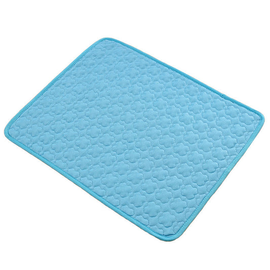 JMT-502282 Pet Cooling and Breathable Ice Silk Pad - Soft Three-Layer Polyester, Nylon & Cotton for Comfort in Summer