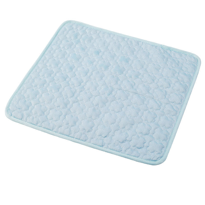 JMT-502282 Pet Cooling and Breathable Ice Silk Pad - Soft Three-Layer Polyester, Nylon & Cotton for Comfort in Summer