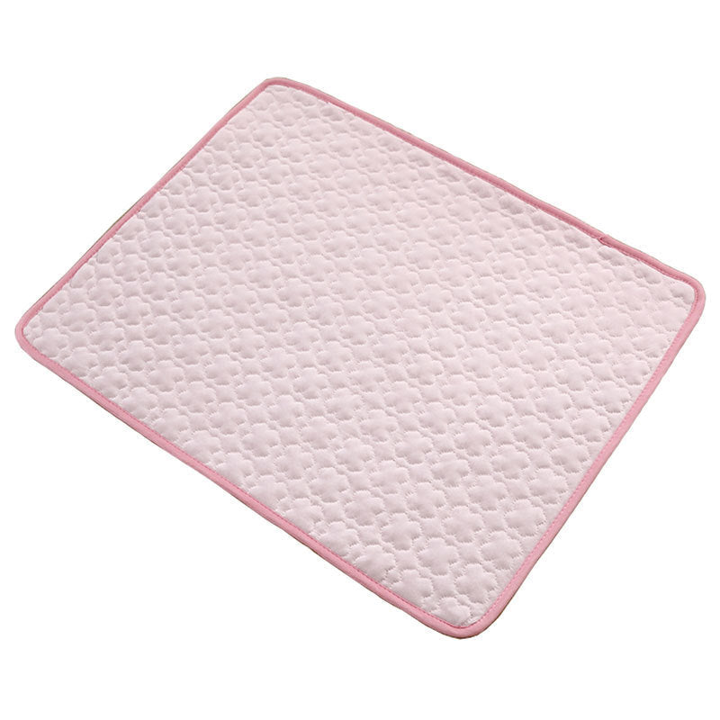 JMT-502282 Pet Cooling and Breathable Ice Silk Pad - Soft Three-Layer Polyester, Nylon & Cotton for Comfort in Summer