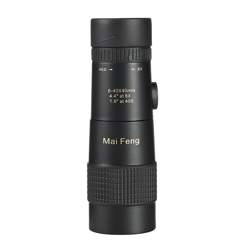 JMT-502346 High Resolution 8-40x40mm Telescope with Rotating Objective Lens and Tripod Interface