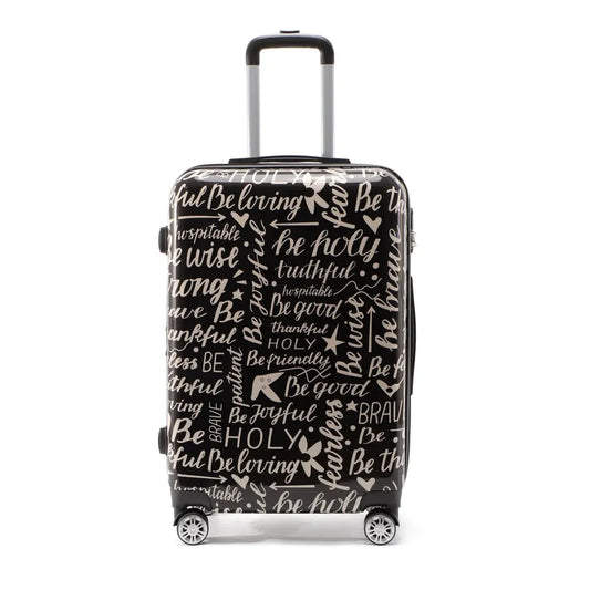 JMT-502538 Custom Designer PVC Hard Shell Trolley Suitcase Set - 3 Piece Travel Luggage Collection