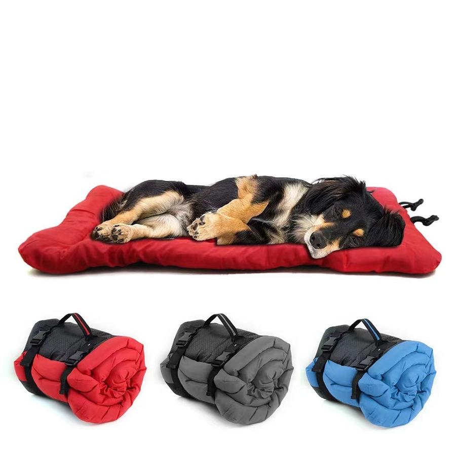 JMT-502794 Portable Waterproof Dog & Cat Bed - Foldable Travel Pet Mat with Non-Slip Base, Easy to Clean and Ideal for Outdoor Use