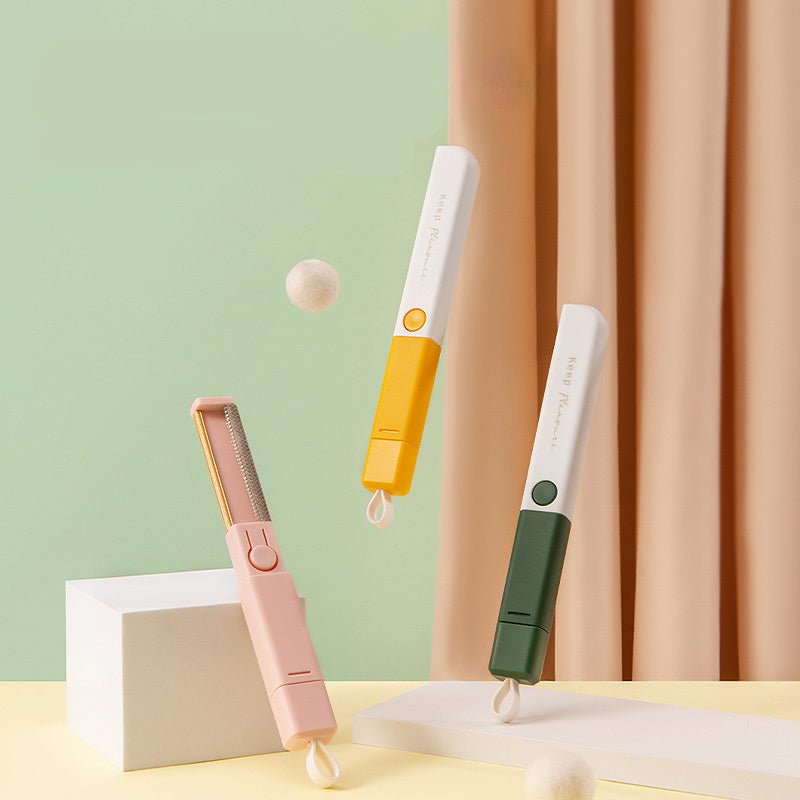 JMT-503050 Electrostatic Clothes Hair Removal Brush with Long Handle for Pet Hair and Lint Removal