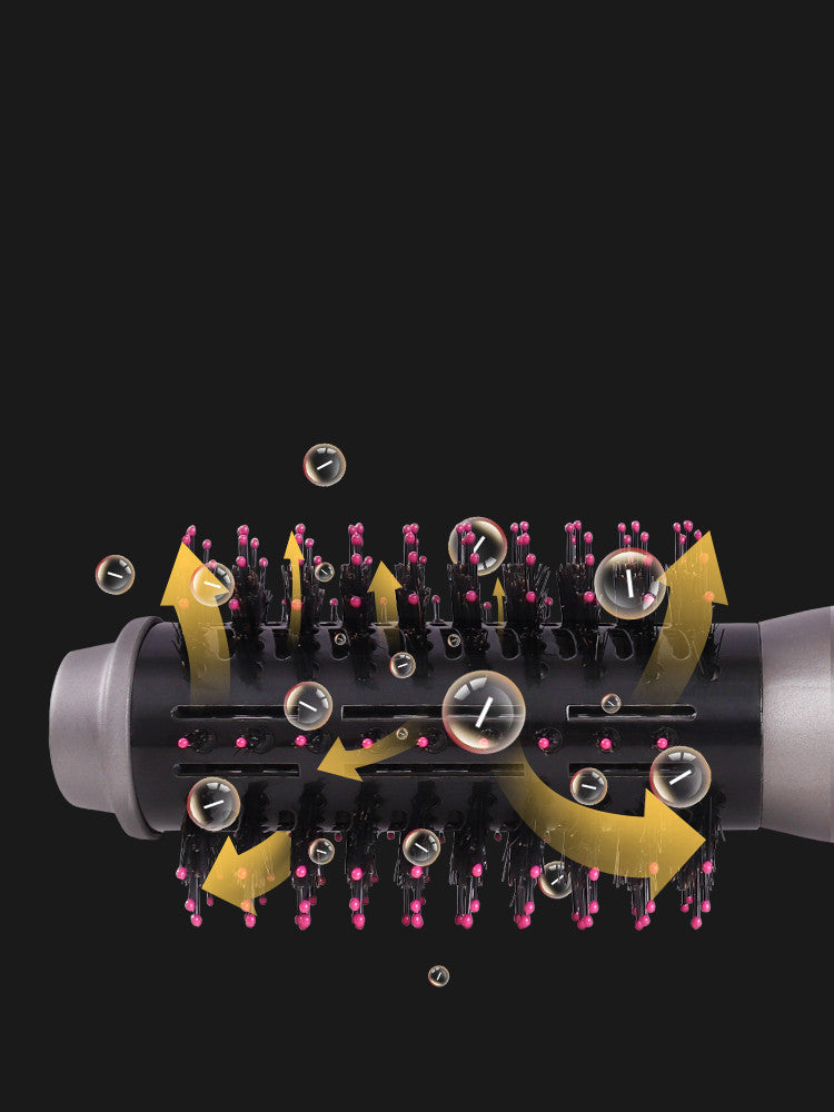 JMT-503114 Negative Ion Straightening and Curling Hair Comb with Constant Temperature Control for Wet and Dry Hair Styling