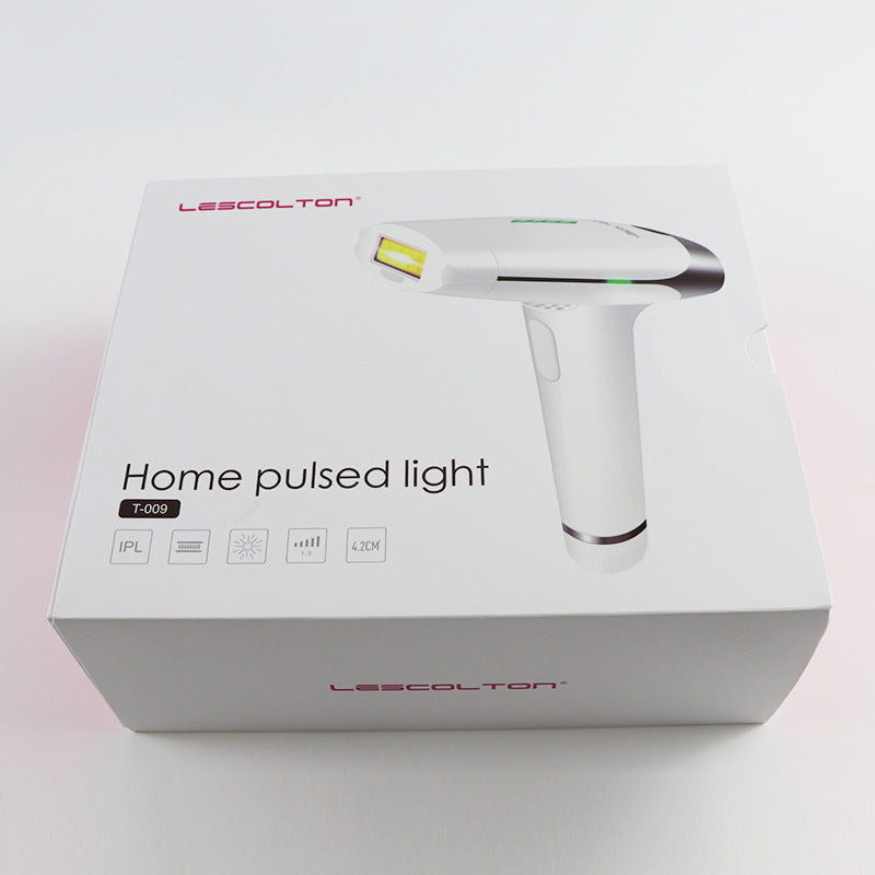 JMT-503370 LESCOLTON T-009 Laser Hair Removal Device with 2 Laser Heads and Accessories for Home Use