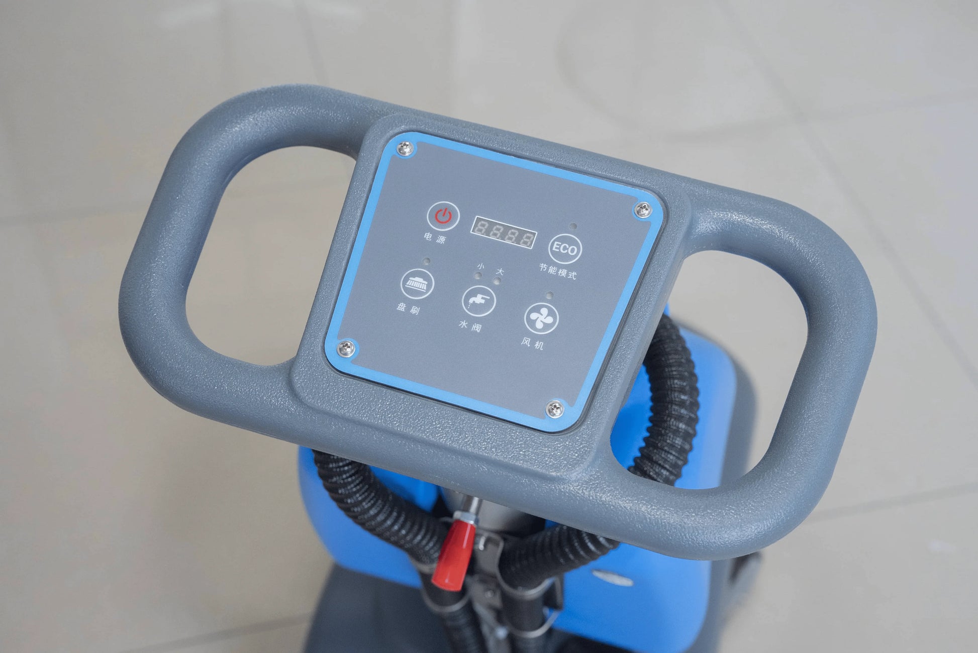 JMT-503434 Intelligent Wireless Floor Scrubber - Multi-Function Suction, Mopping, and Washing System