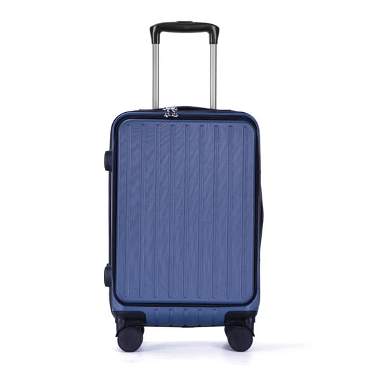 JMT-503690 ABS Hard Shell Carry-On Suitcase Set - 20'', 24'', 28'' Front Open Luggage Bags